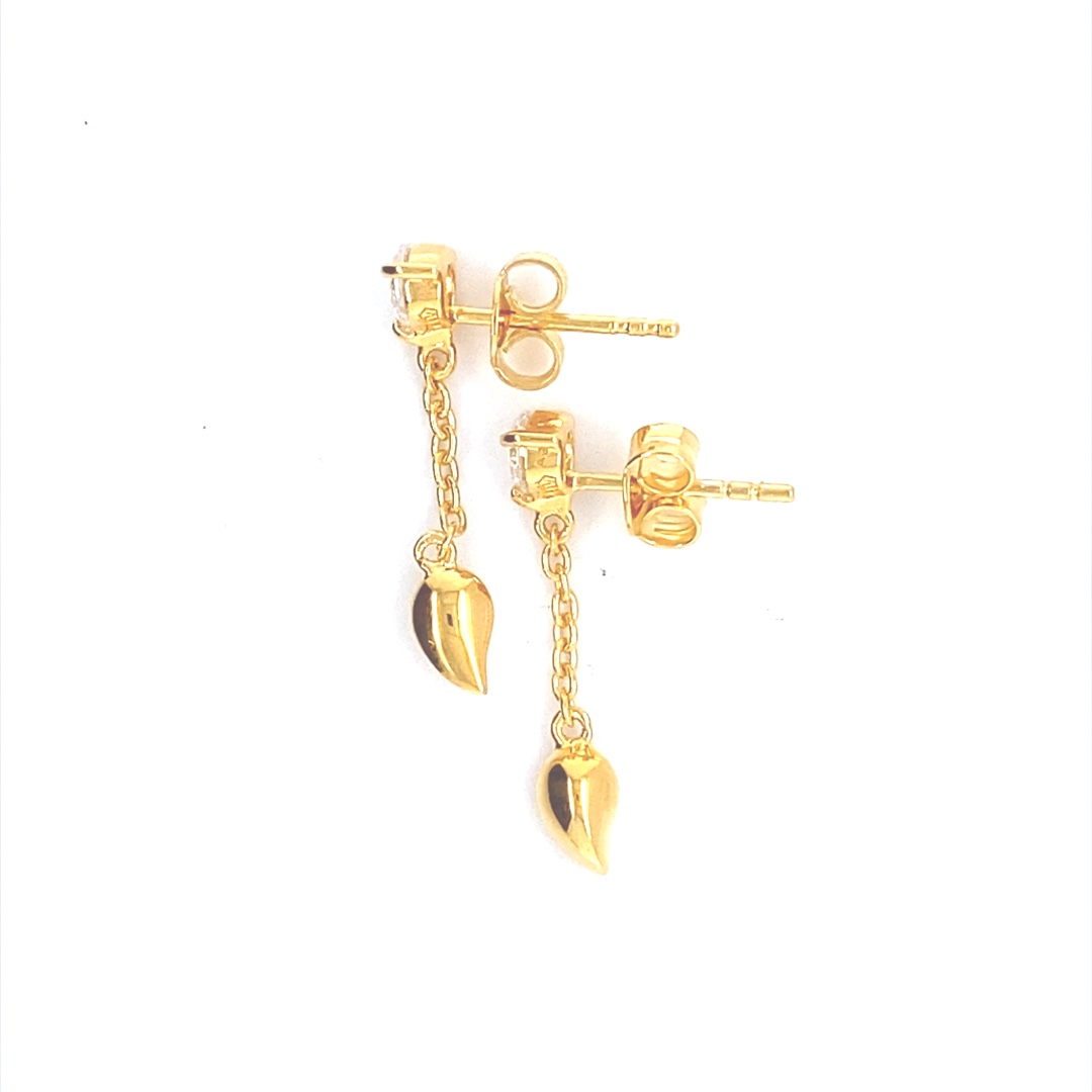 Viventy Ohrhänger vergoldet – Bild 3