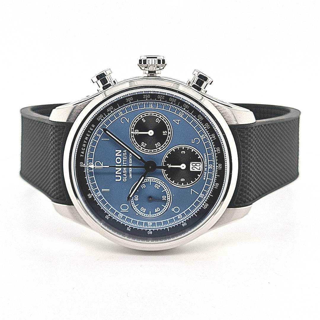Union Glashütte Belisar Speedster Blau – Bild 3