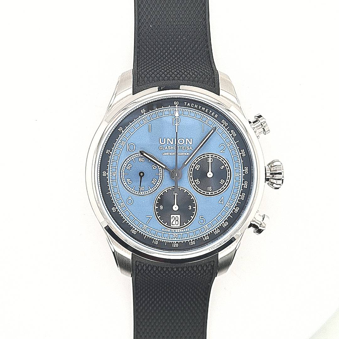 Union Glashütte Belisar Speedster Blau – Bild 12