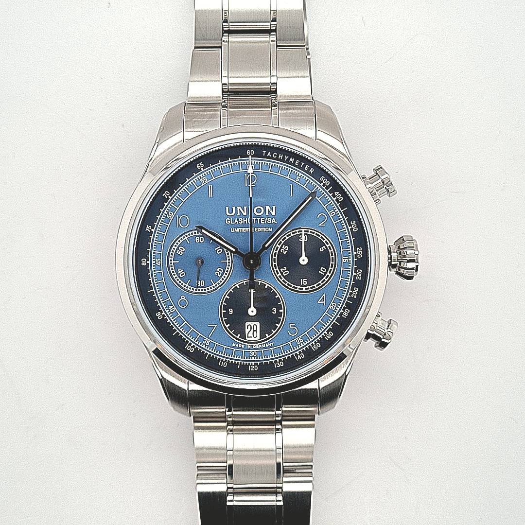 Union Glashütte Belisar Speedster Blau – Bild 13