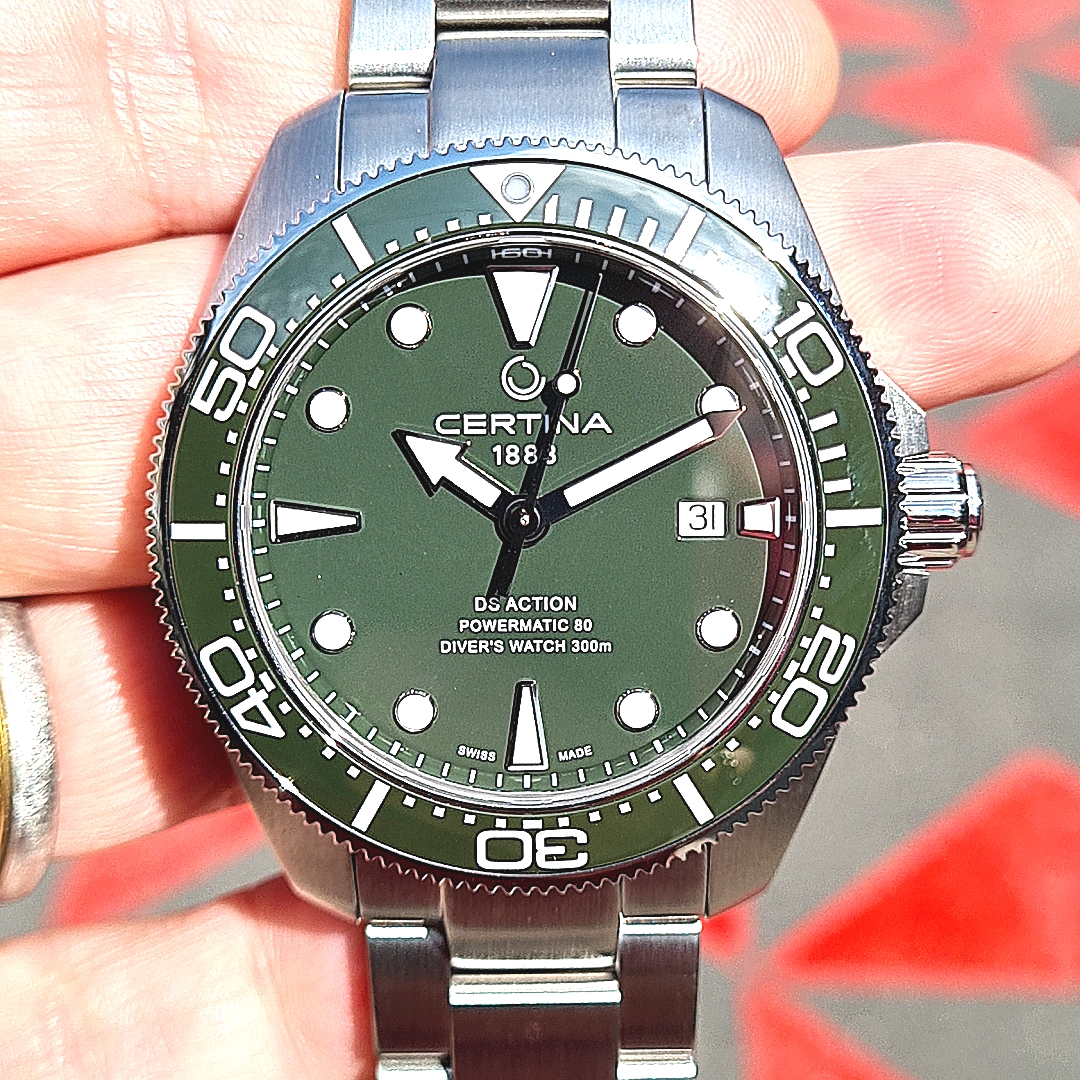 Certina DS Action Diver Grün – Bild 11
