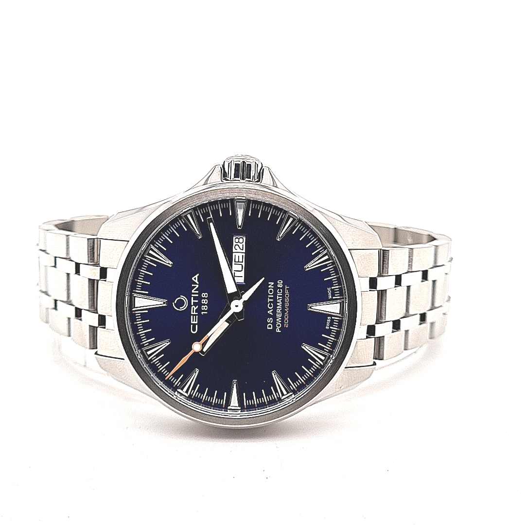Certina DS Action Daydate Blau – Bild 2