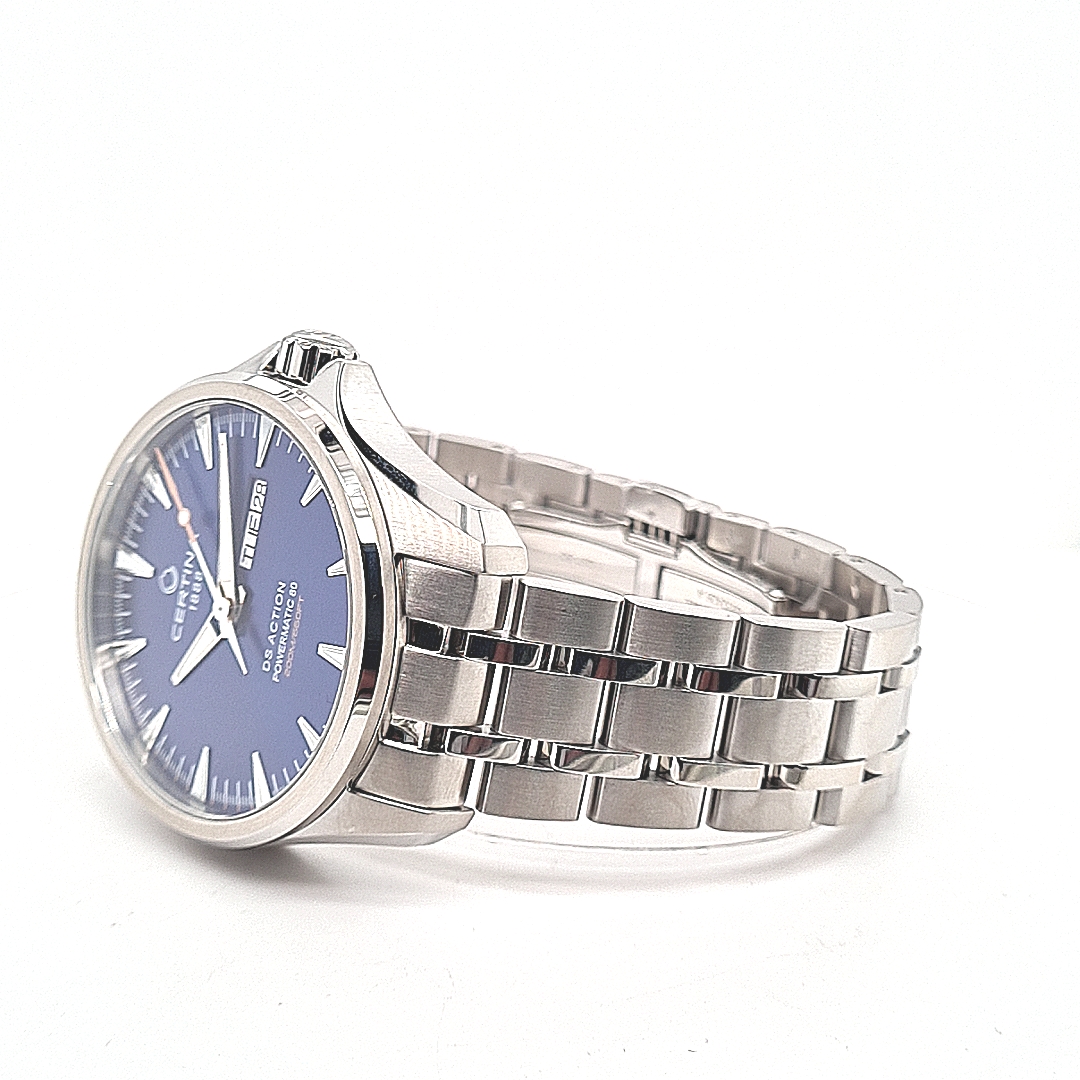 Certina DS Action Daydate Blau – Bild 3