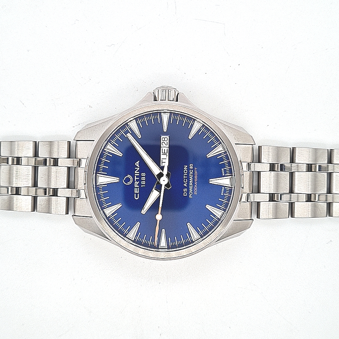Certina DS Action Daydate Blau – Bild 11