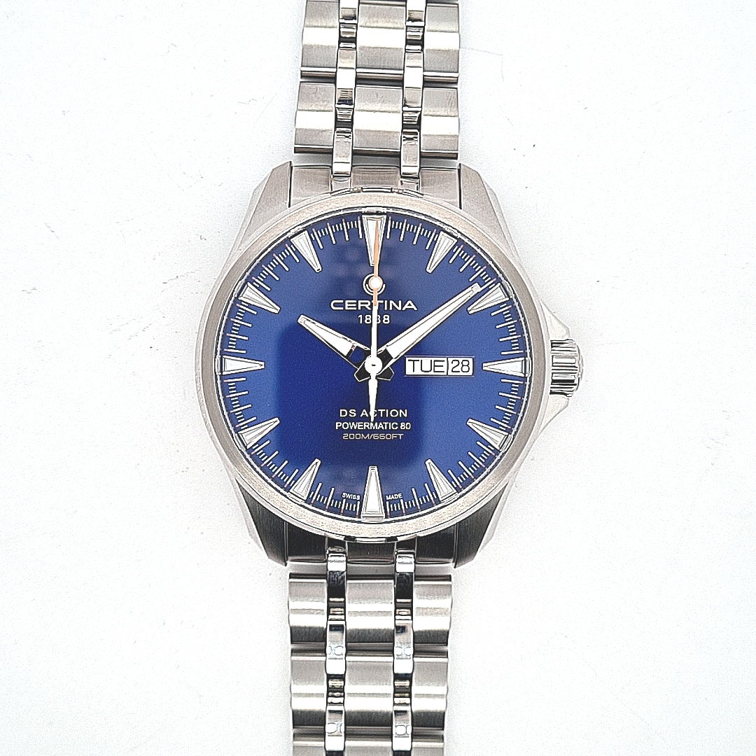 Certina DS Action Daydate Blau – Bild 12