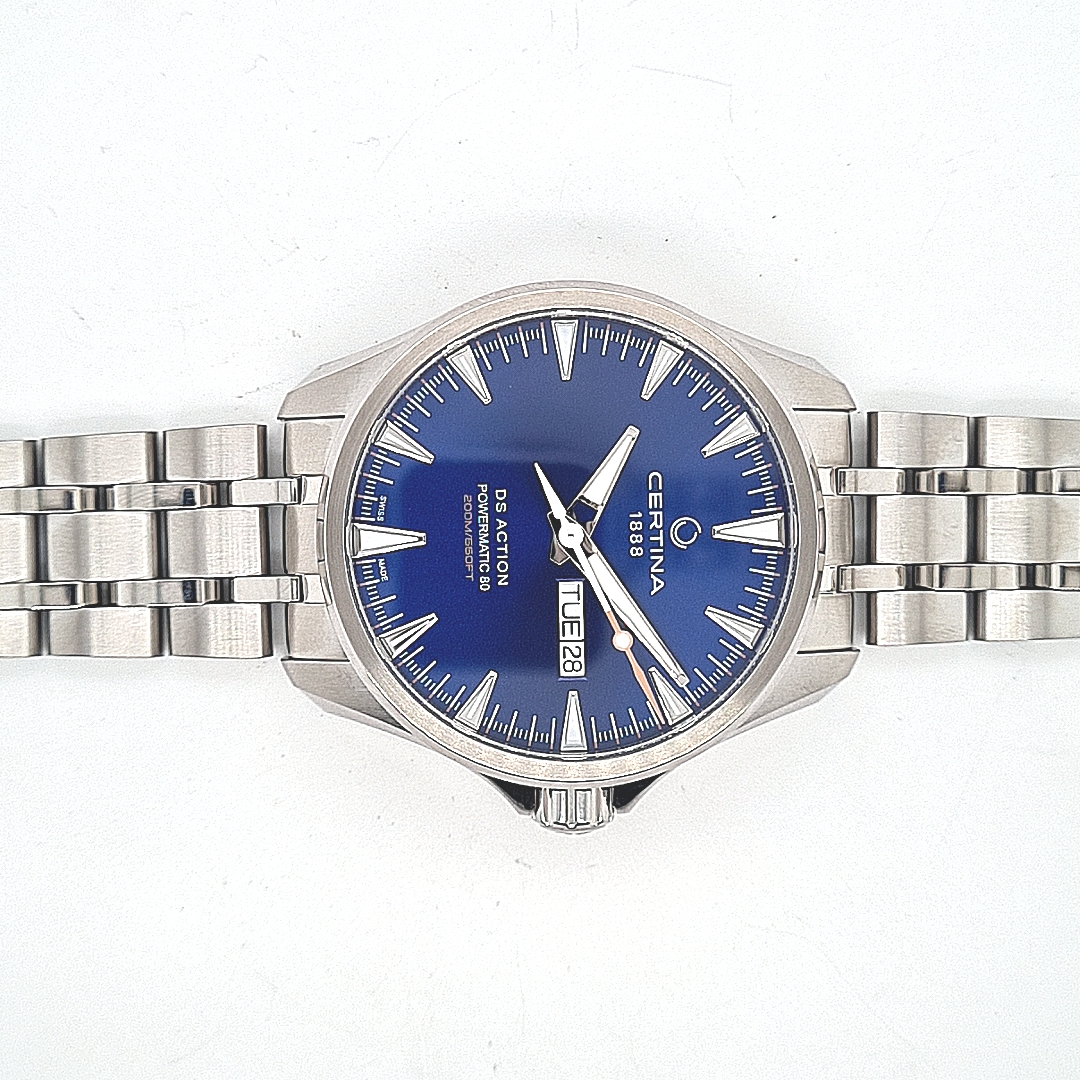 Certina DS Action Daydate Blau – Bild 13
