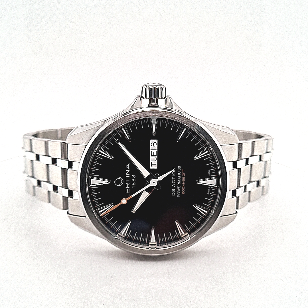 Certina DS Action Daydate Schwarz – Bild 2