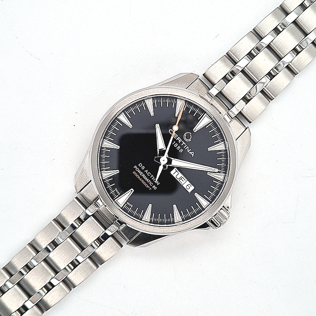 Certina DS Action Daydate Schwarz – Bild 12