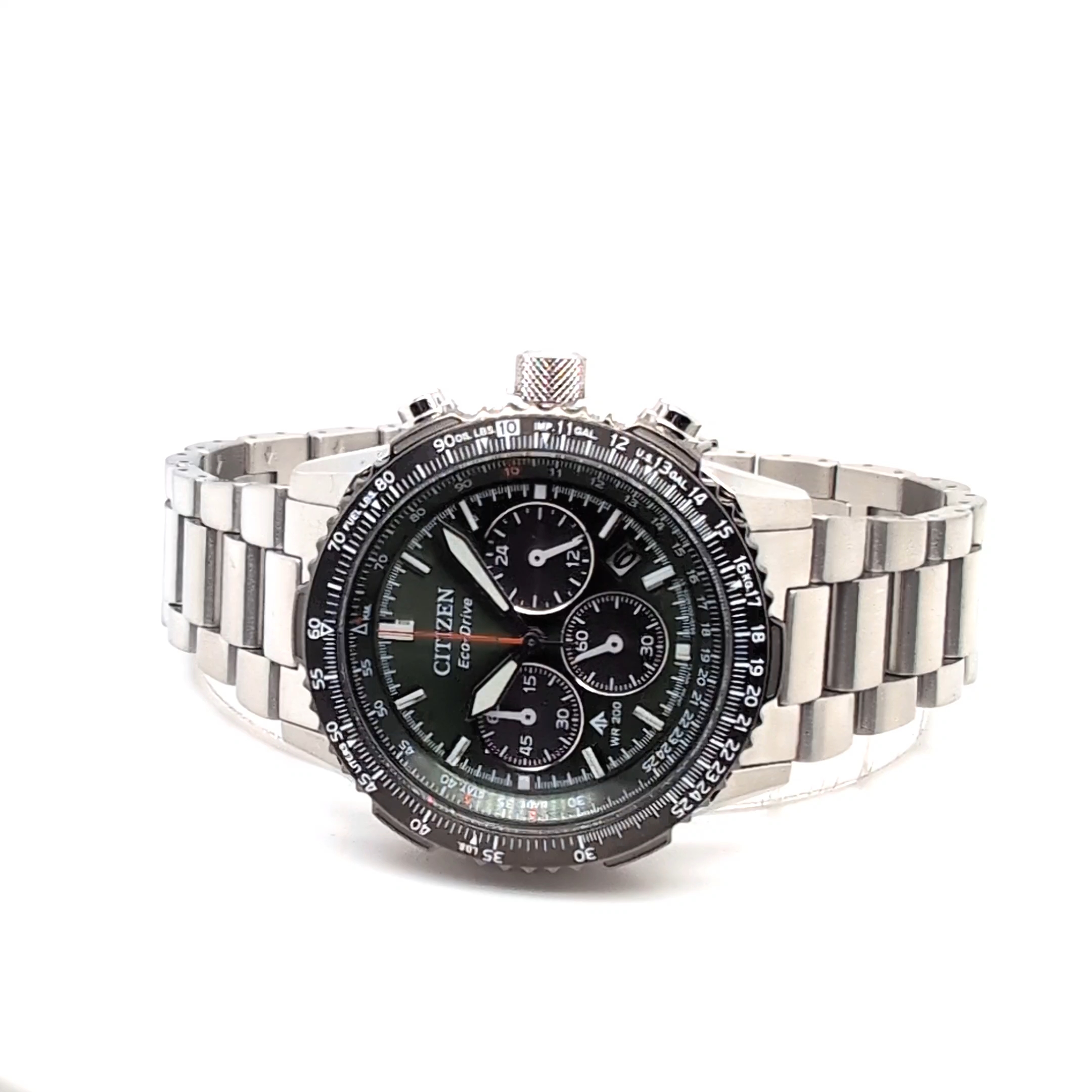 Citizen Promaster Sky Grün Eco Drive – Bild 13