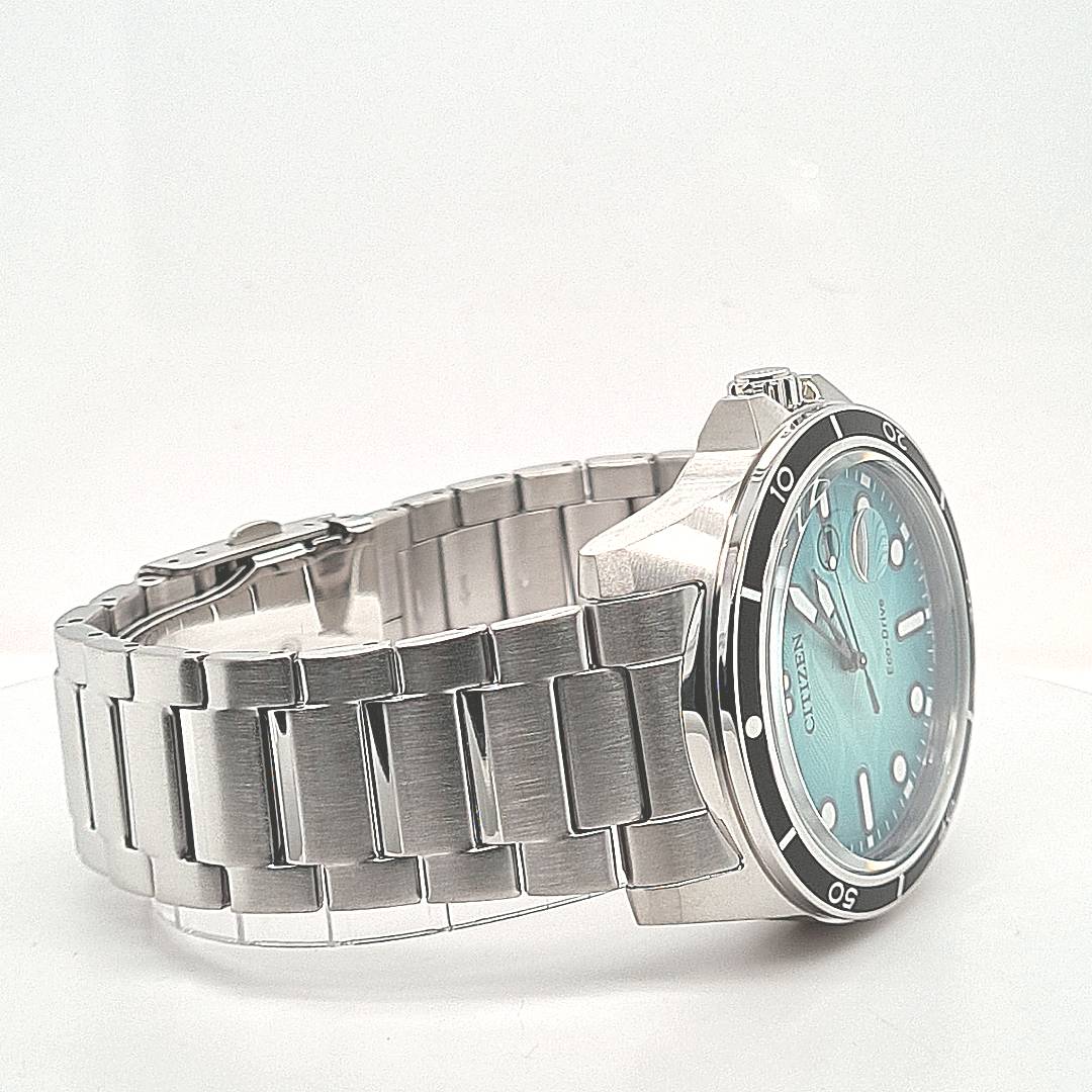 Citizen Herren Eco-Drive Grün – Bild 9