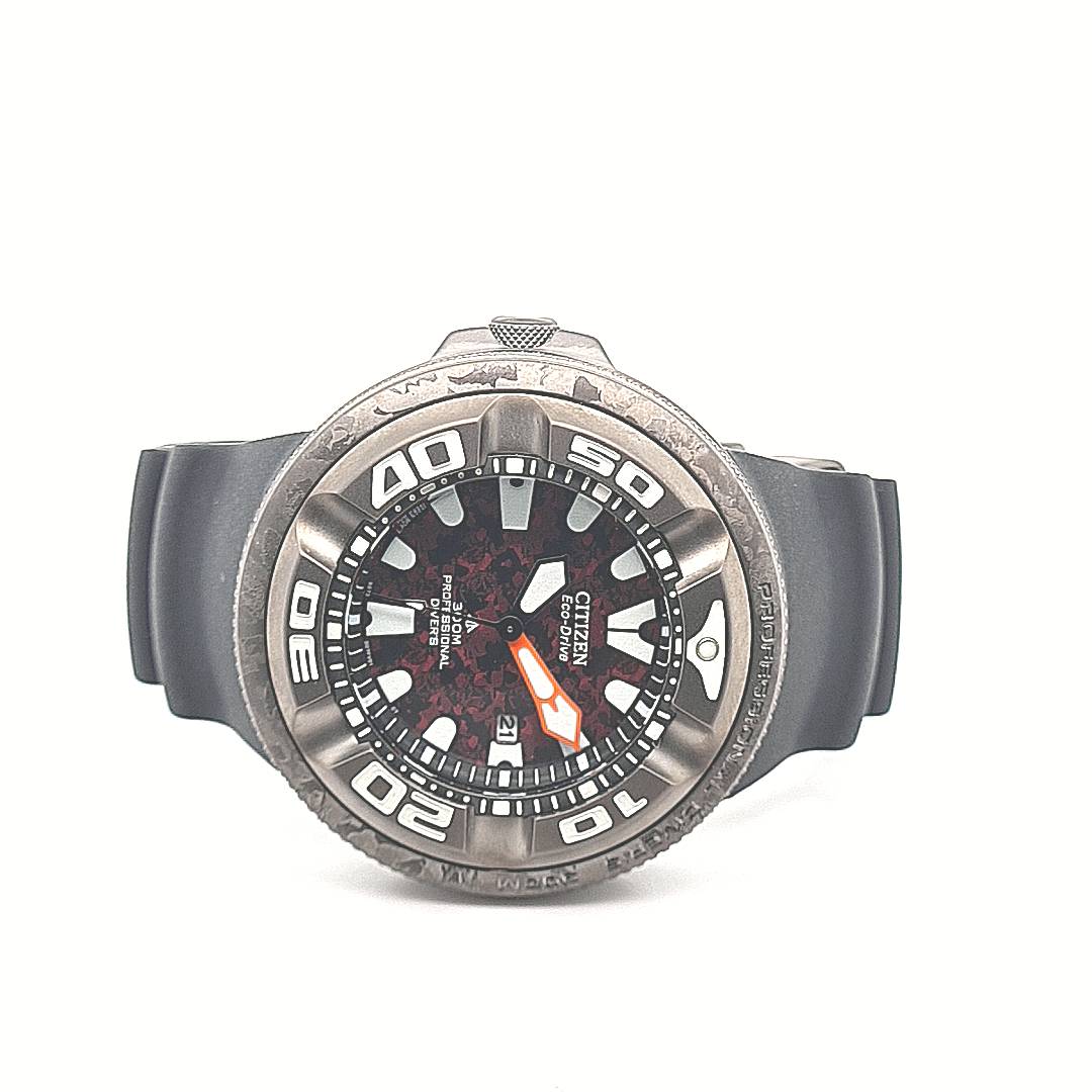 Citizen Promaster Gozilla Diver limited Edition Rot – Bild 2