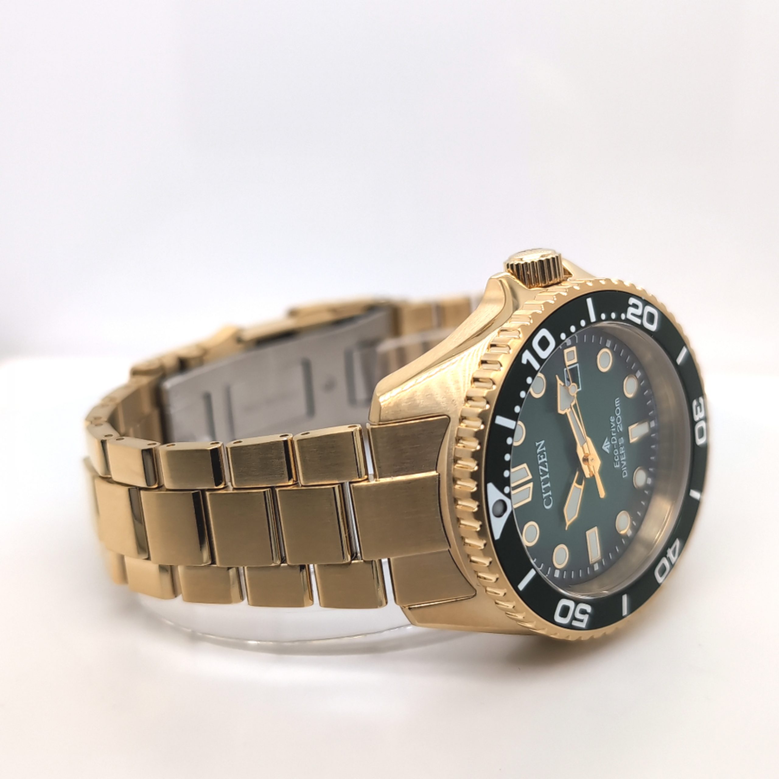 Citizen Promaster Diver Eco-Drive Grün vergoldet – Bild 9