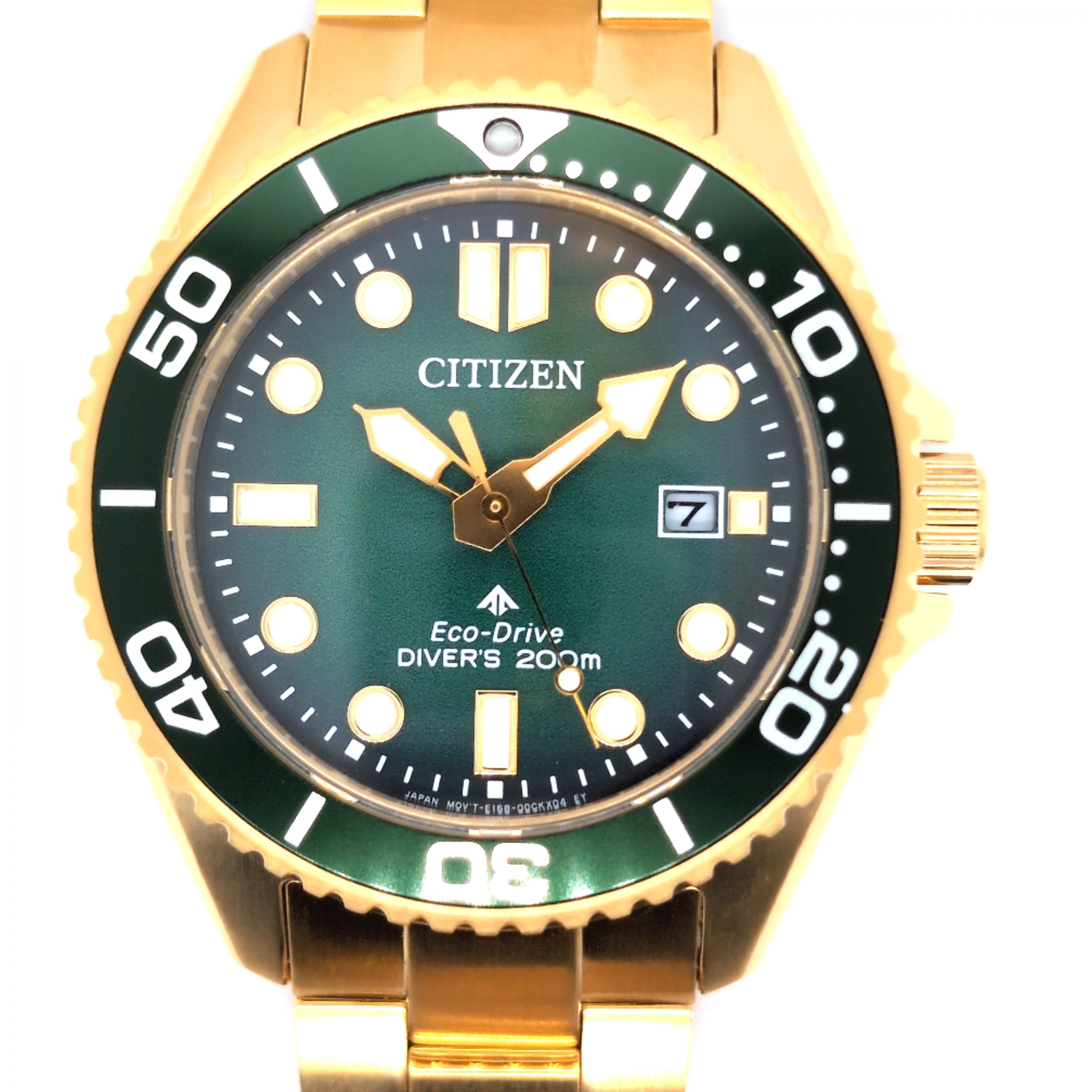 Citizen Promaster Diver Eco-Drive Grün vergoldet – Bild 14