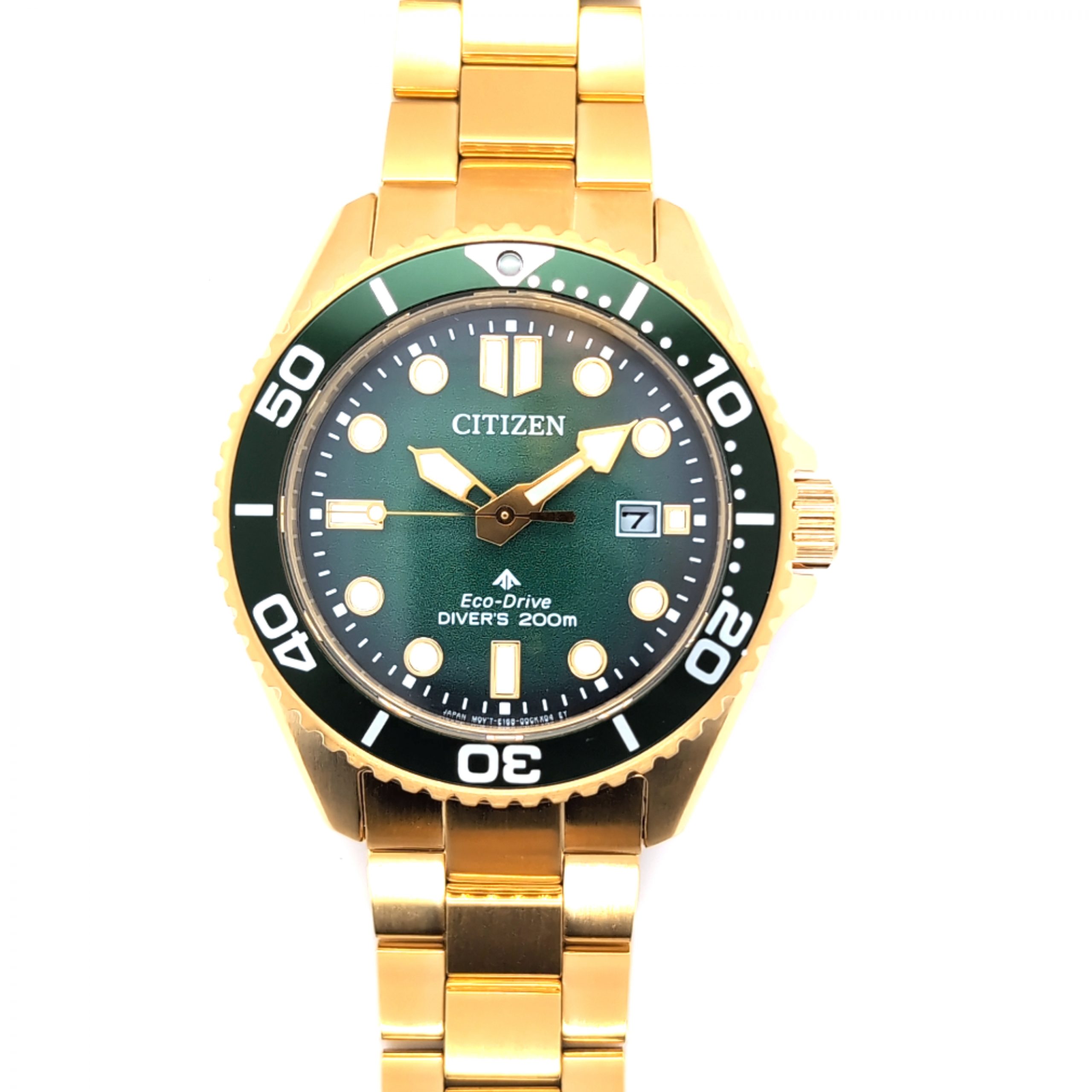 Citizen Promaster Diver Eco-Drive Grün vergoldet – Bild 15