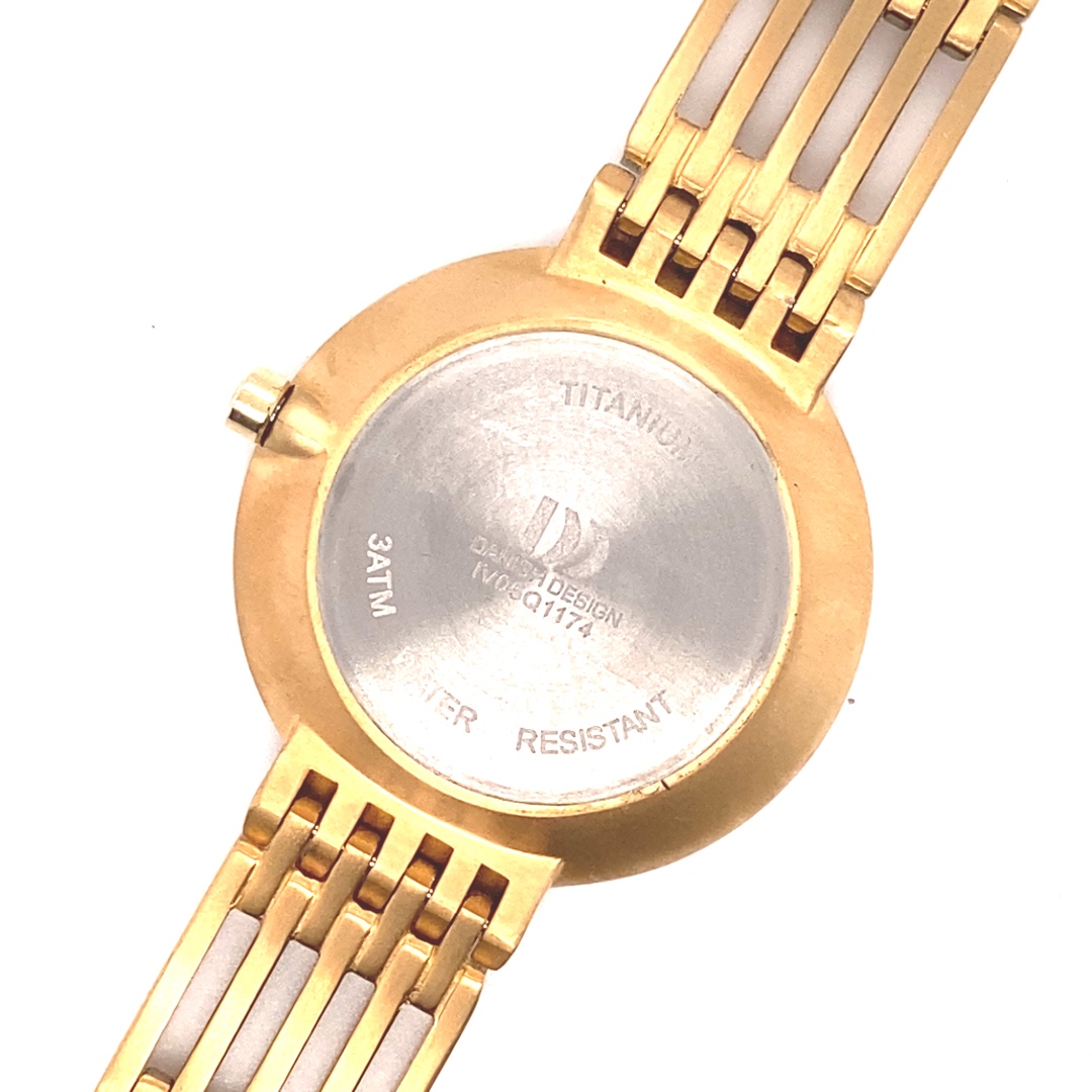 Danish Design Judi Damenuhr Titan vergoldet – Bild 6