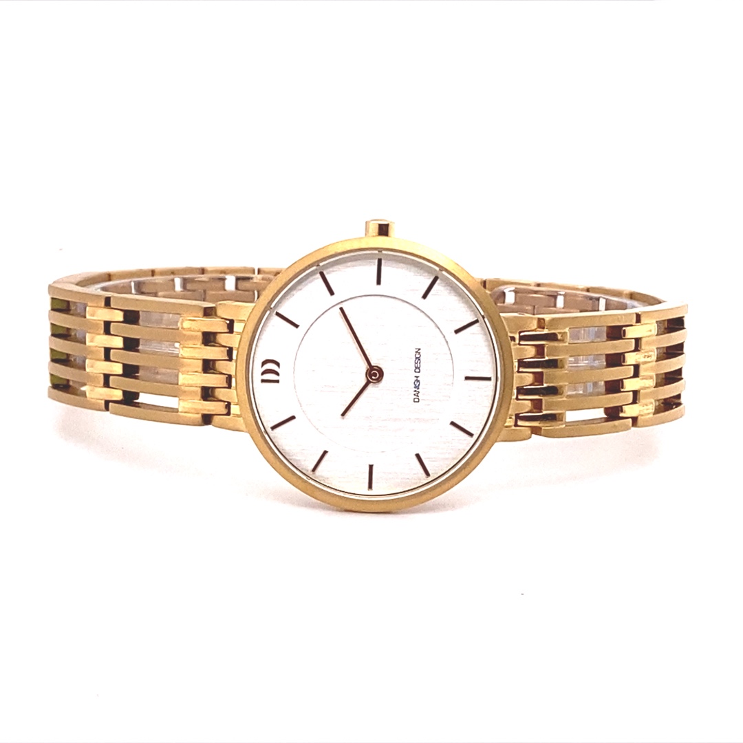 Danish Design Judi Damenuhr Titan vergoldet – Bild 7
