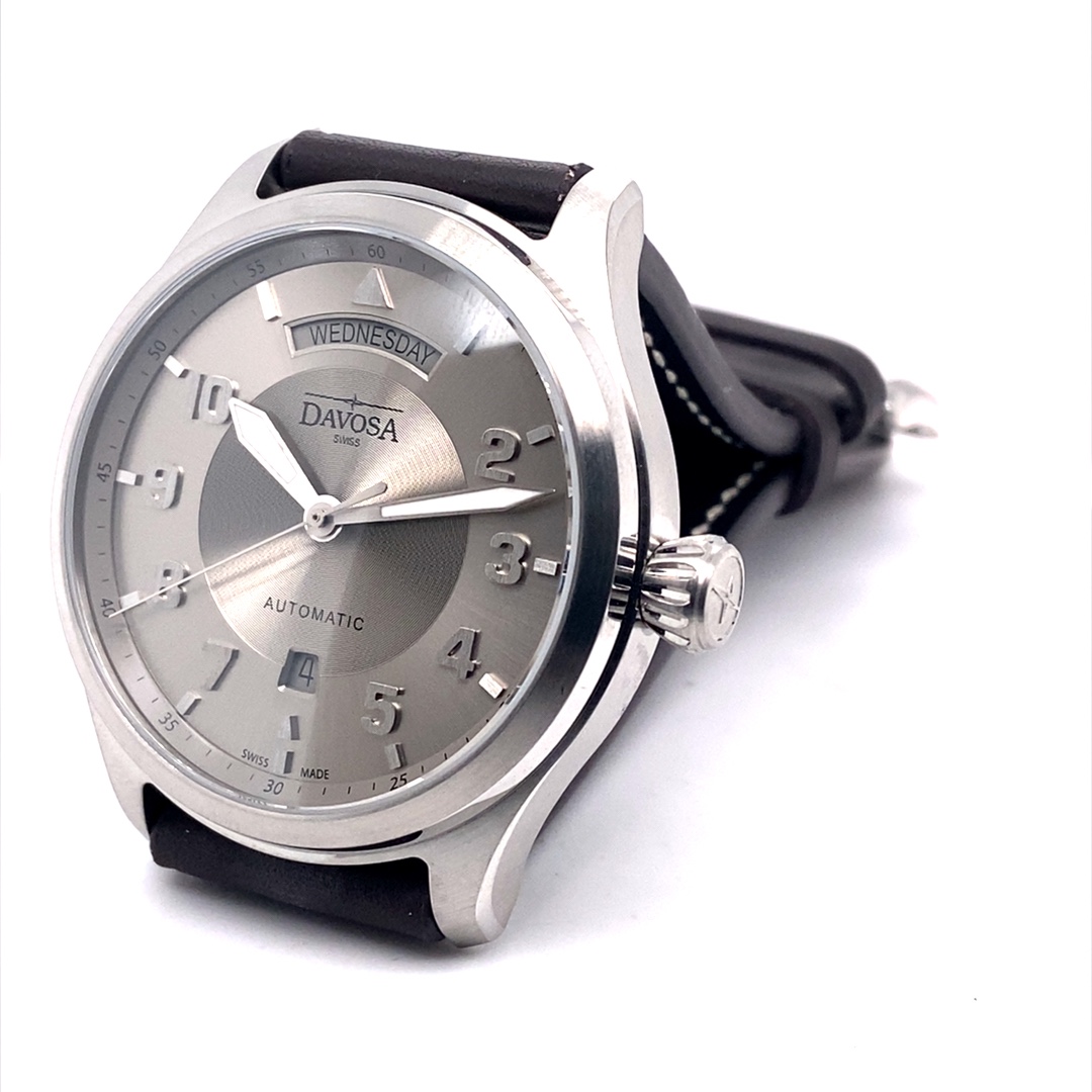 Davosa Newton Day-Date Grau – Bild 14