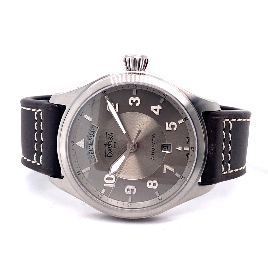 Davosa Newton Day-Date Grau – Bild 3