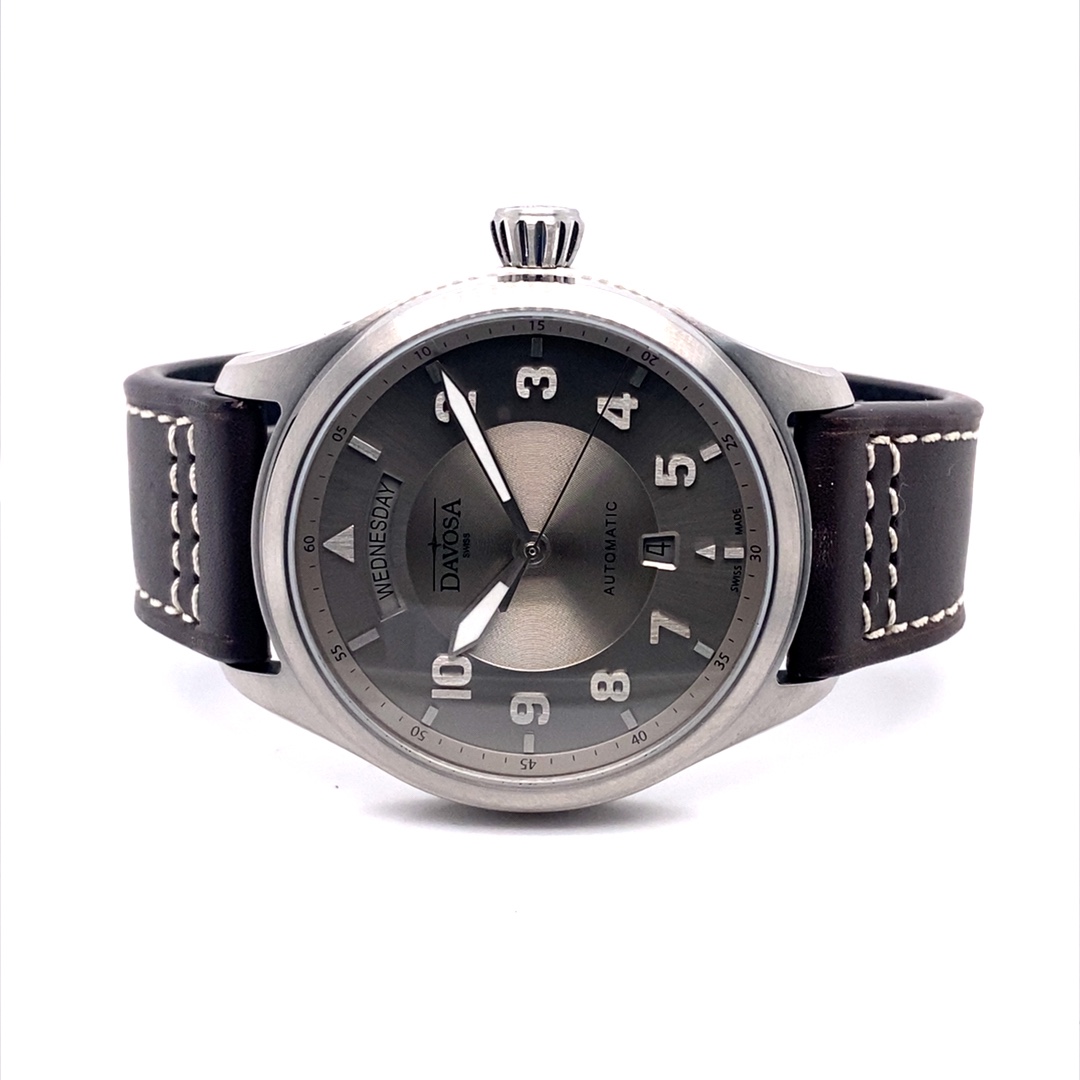 Davosa Newton Day-Date Grau – Bild 4