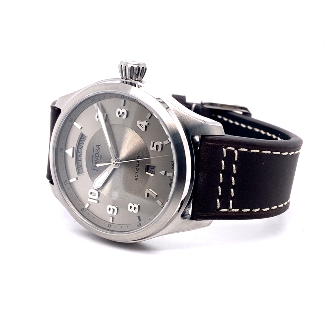 Davosa Newton Day-Date Grau – Bild 5