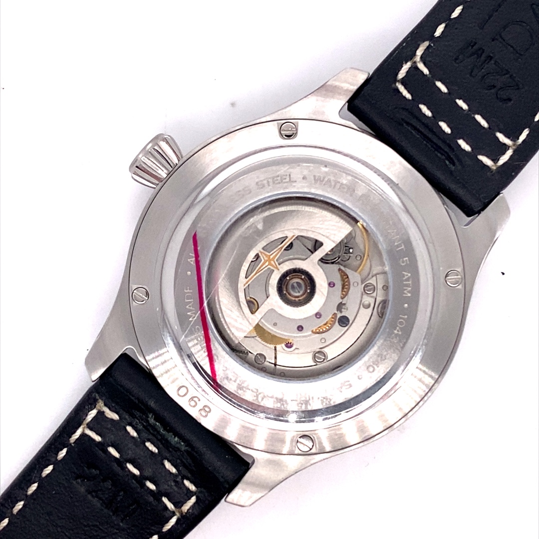 Davosa Newton Pilot Day-Date Schwarz – Bild 19