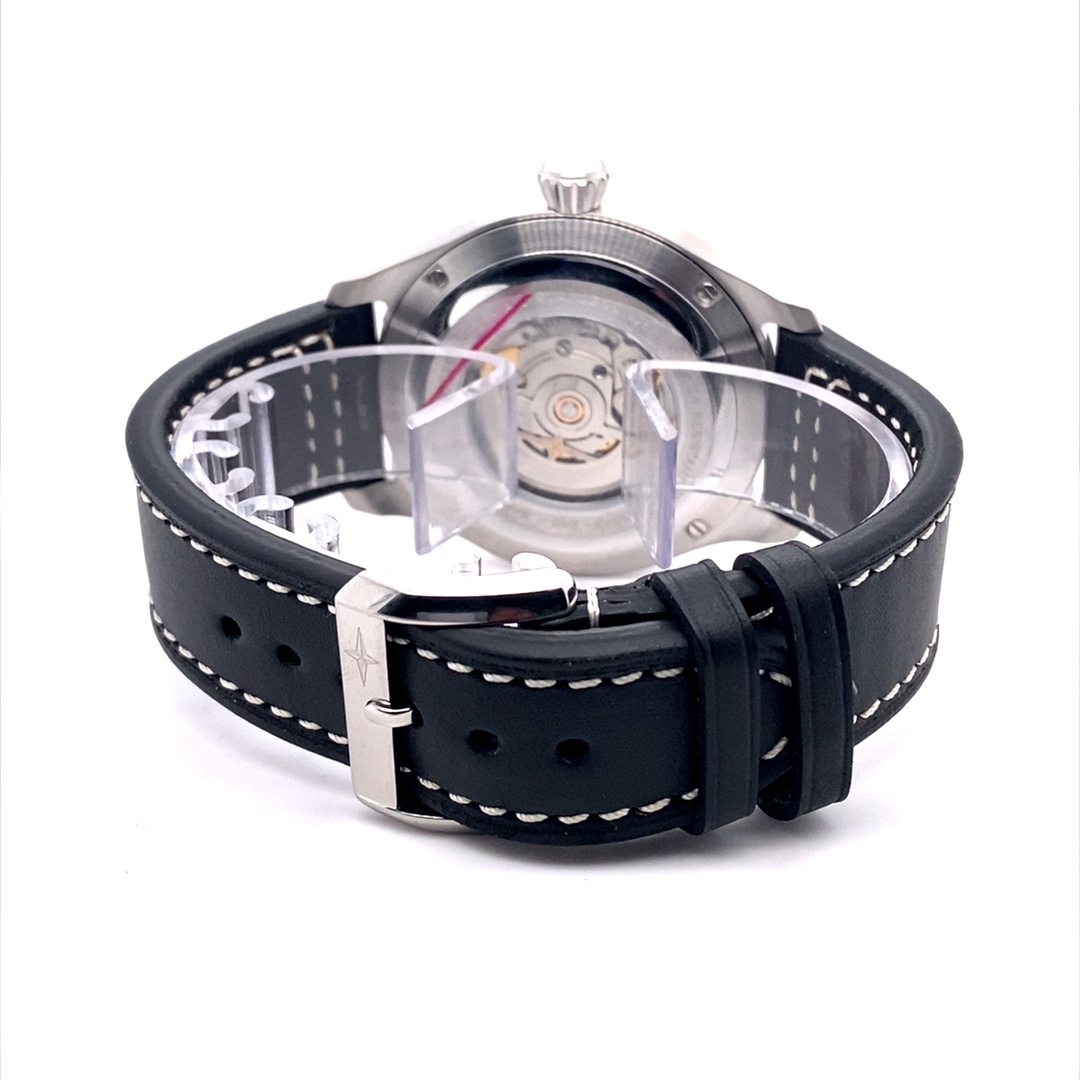 Davosa Newton Pilot Day-Date Schwarz – Bild 9