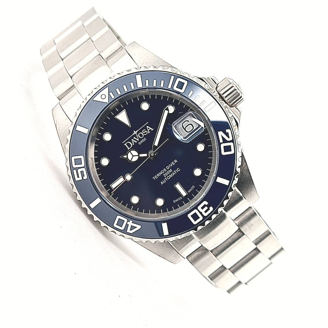 Davosa Ternos Diver Blau 40mm
