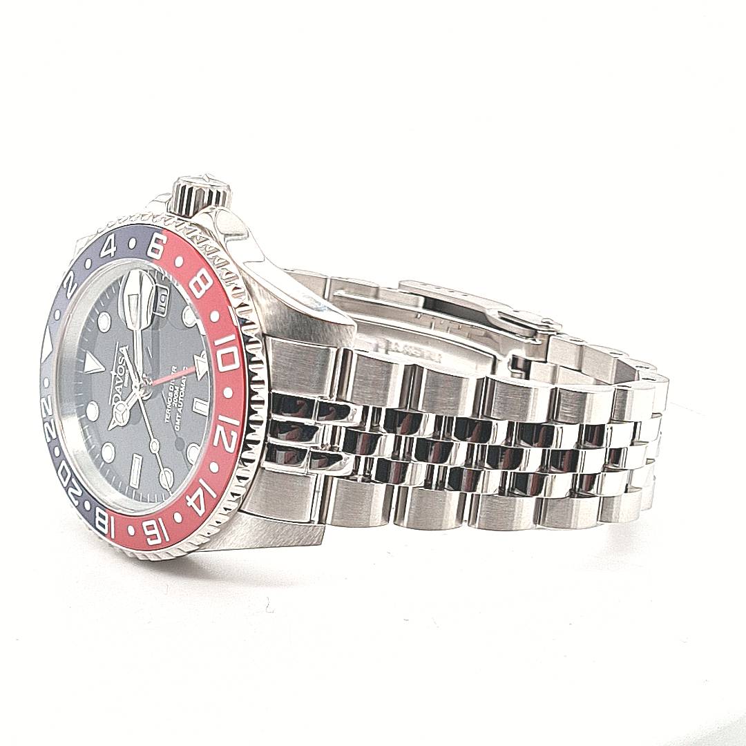 Davosa Ternos Professional TT GMT Rot-Blau 40mm – Bild 3
