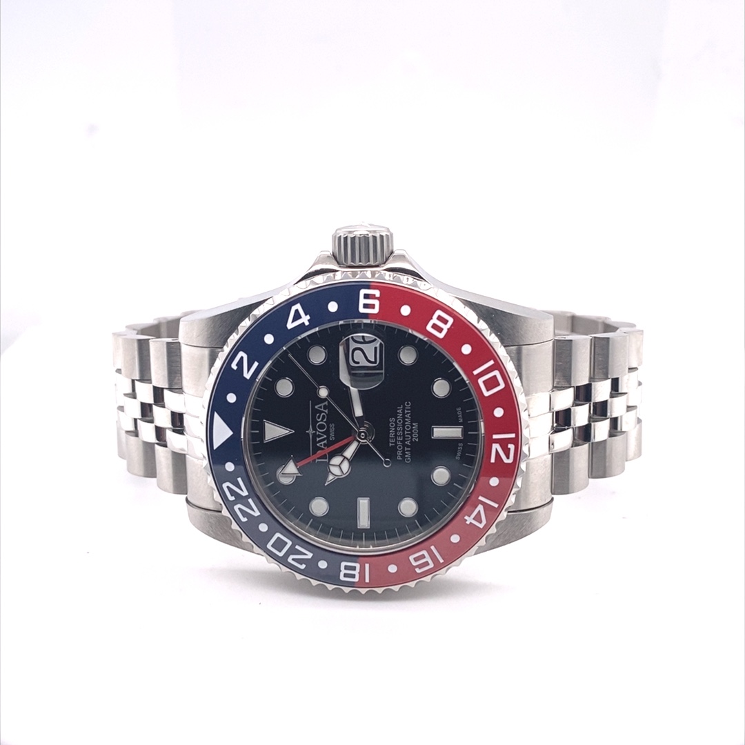 Davosa Ternos Professional TT GMT Rot-Blau 42mm – Bild 5