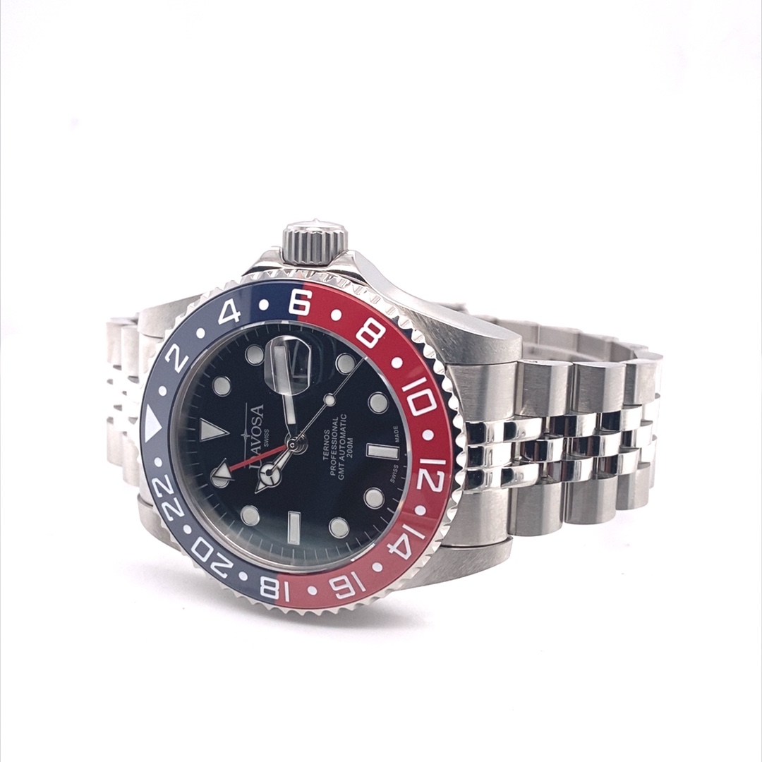 Davosa Ternos Professional TT GMT Rot-Blau 42mm – Bild 6