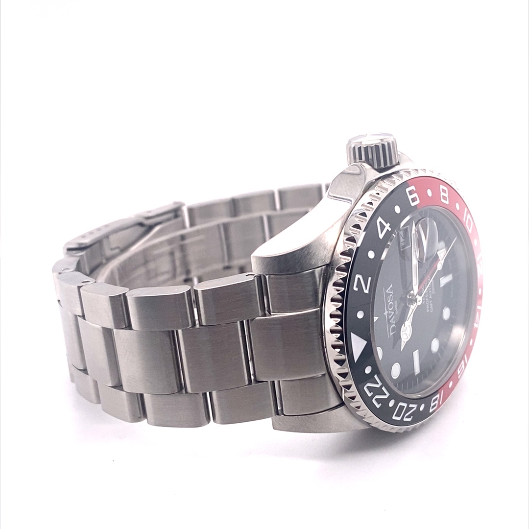 Davosa Ternos Professional TT GMT 42mm Rot-Schwarz – Bild 15