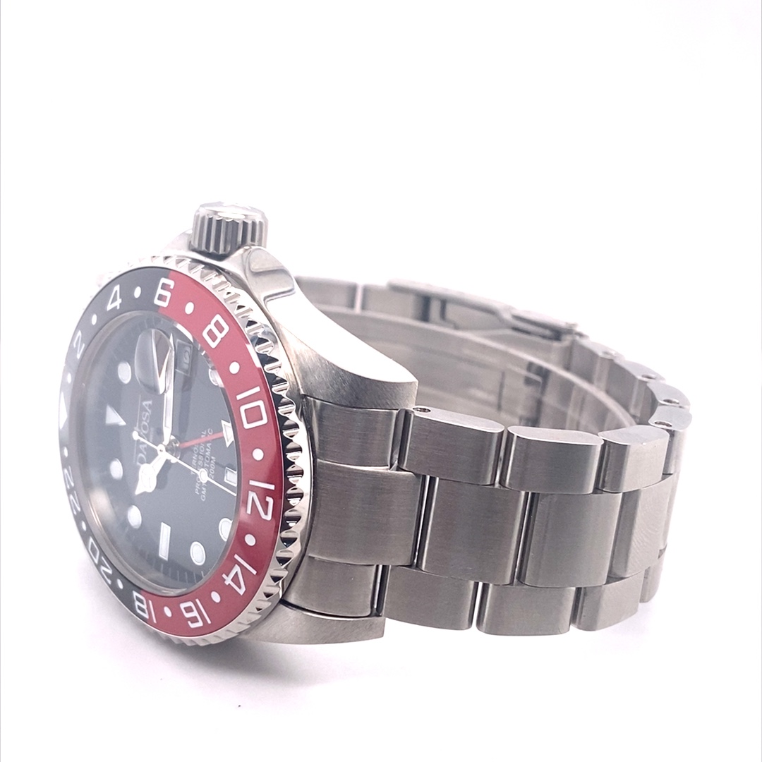 Davosa Ternos Professional TT GMT 42mm Rot-Schwarz – Bild 8