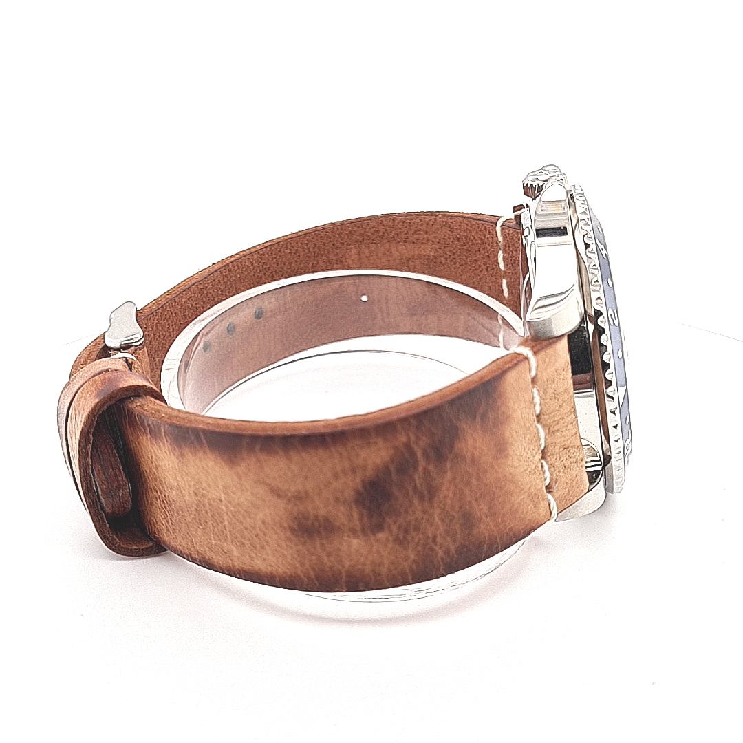 Davosa Vintage Diver Rot Blau Quartz – Bild 9