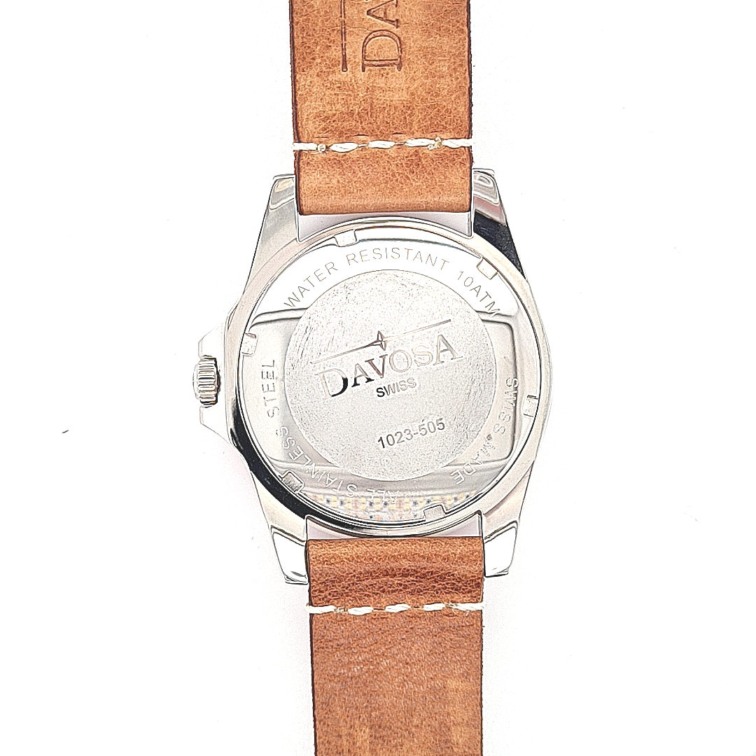 Davosa Vintage Diver Rot Blau Quartz – Bild 15