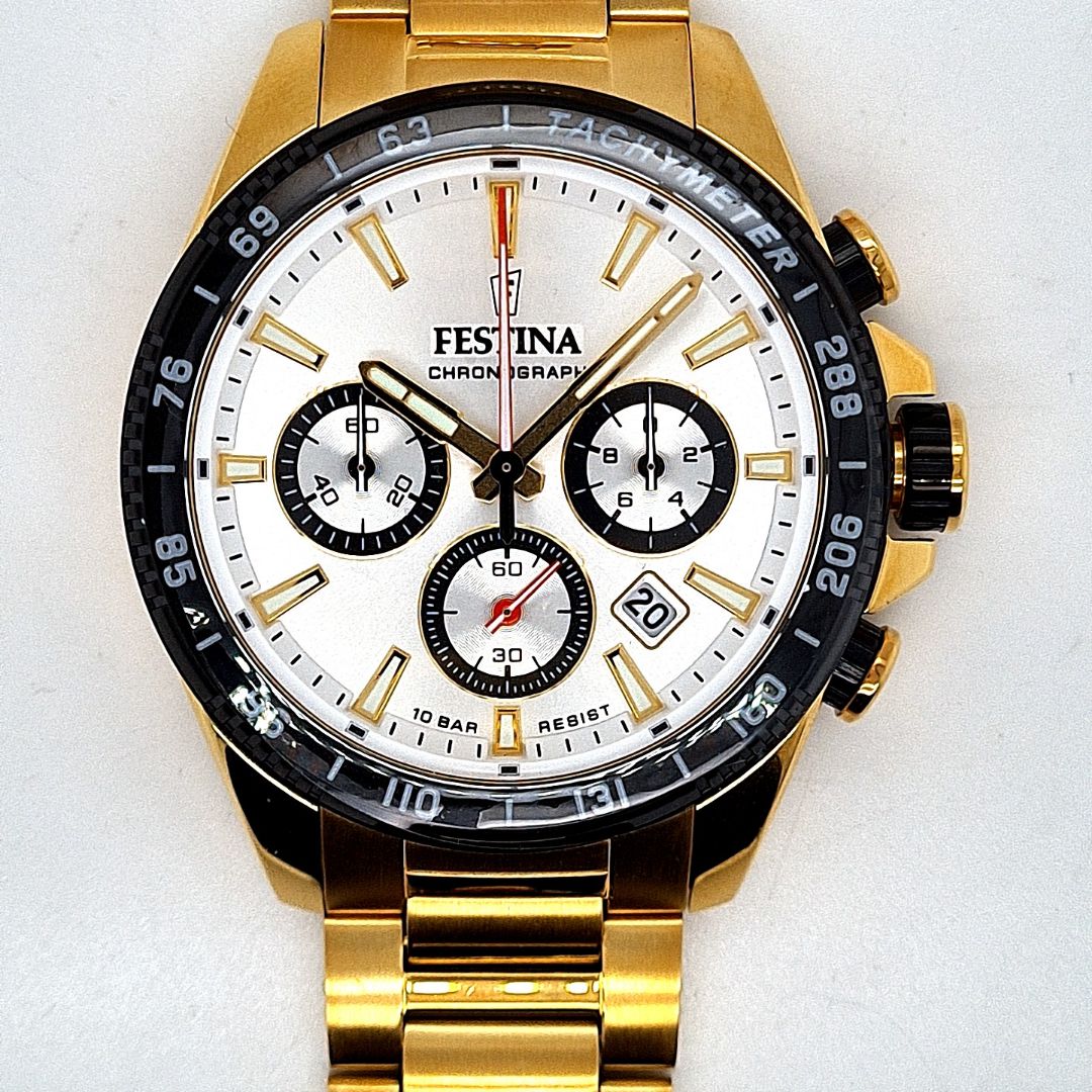 Festina Timeless Chronograph vergoldet – Bild 11