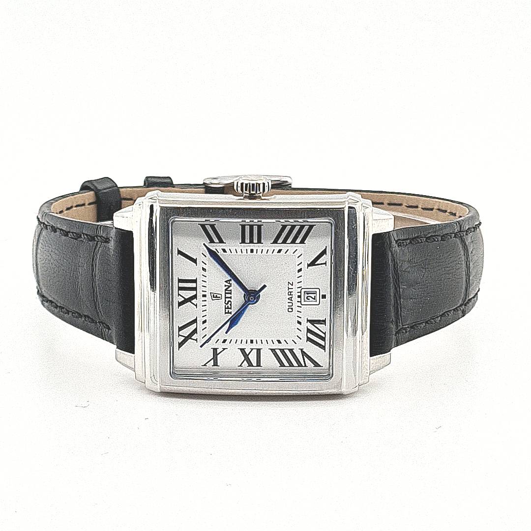 Festina Damenuhr On the Square Schwarz – Bild 2