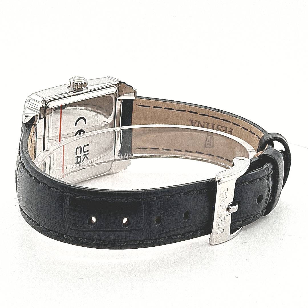 Festina Damenuhr On the Square Schwarz – Bild 5