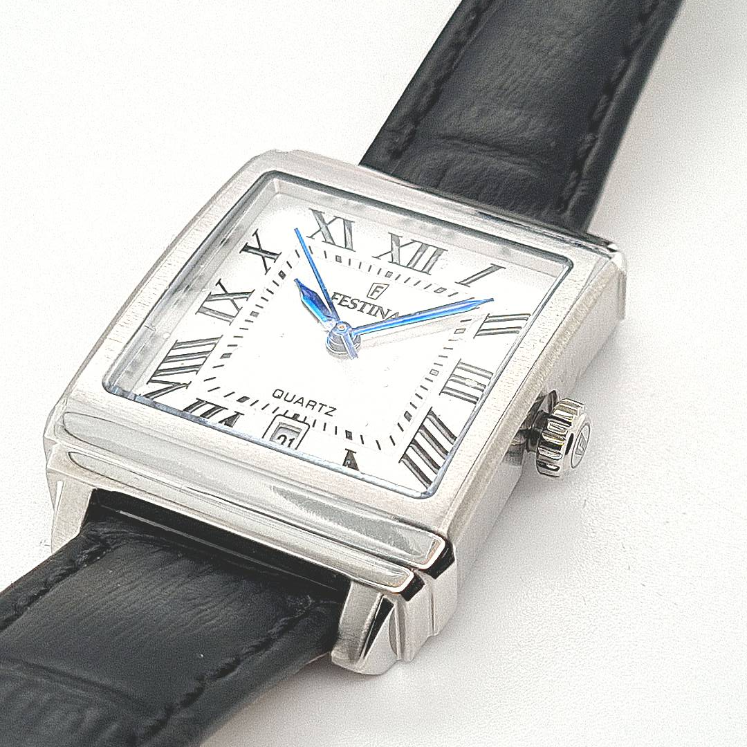 Festina Damenuhr On the Square Schwarz – Bild 11