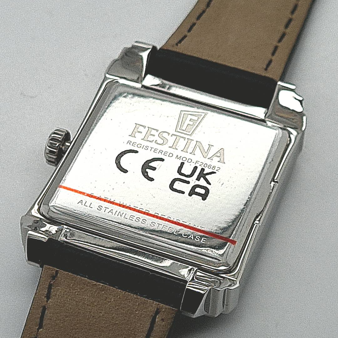 Festina Damenuhr On the Square Schwarz – Bild 12