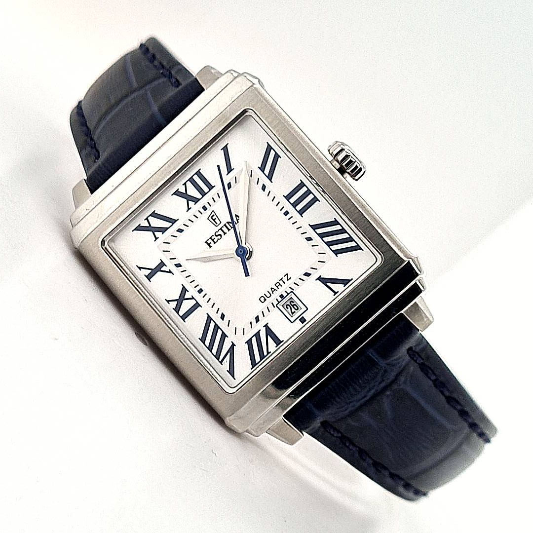 Festina Damenuhr On the Square Blau