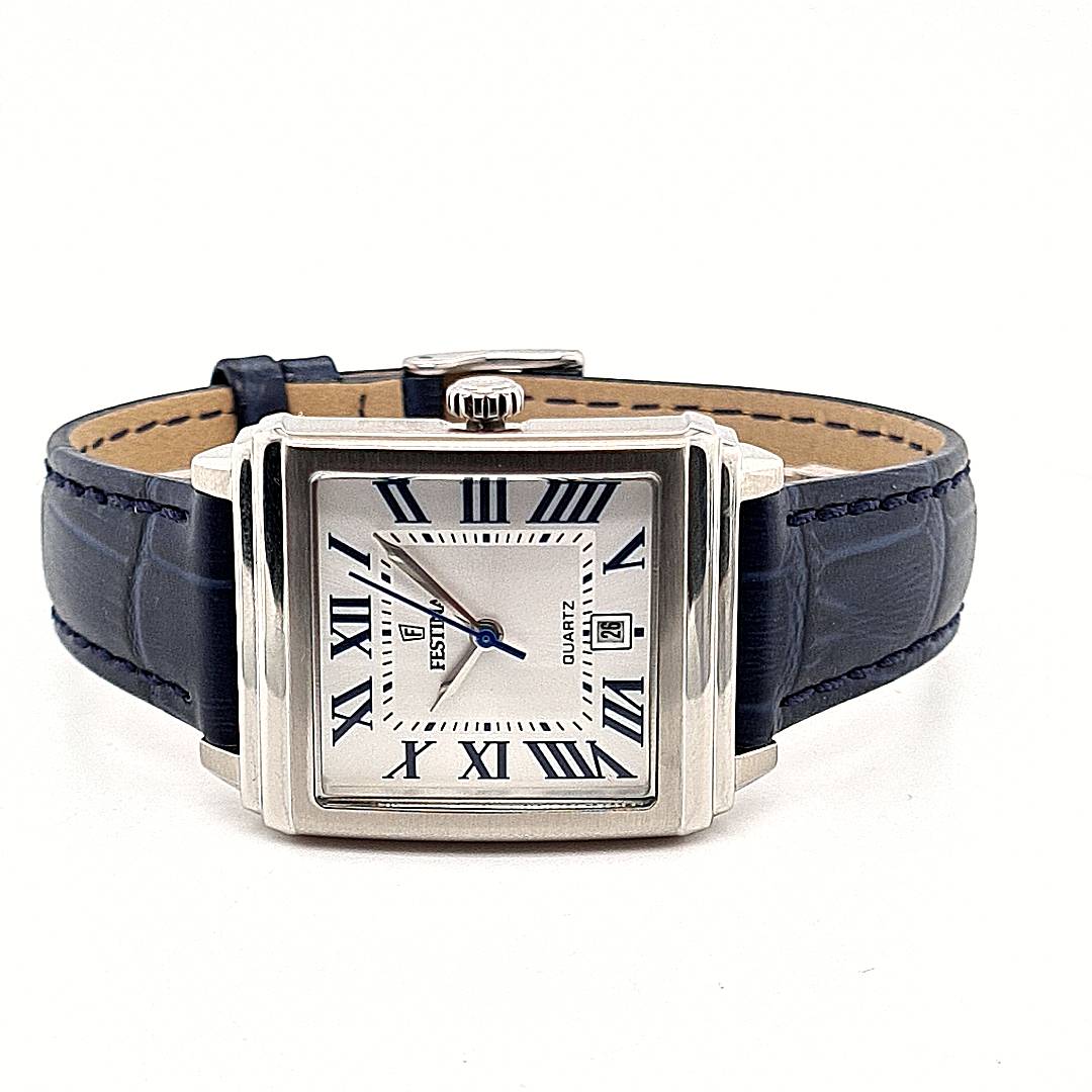 Festina Damenuhr On the Square Blau – Bild 2