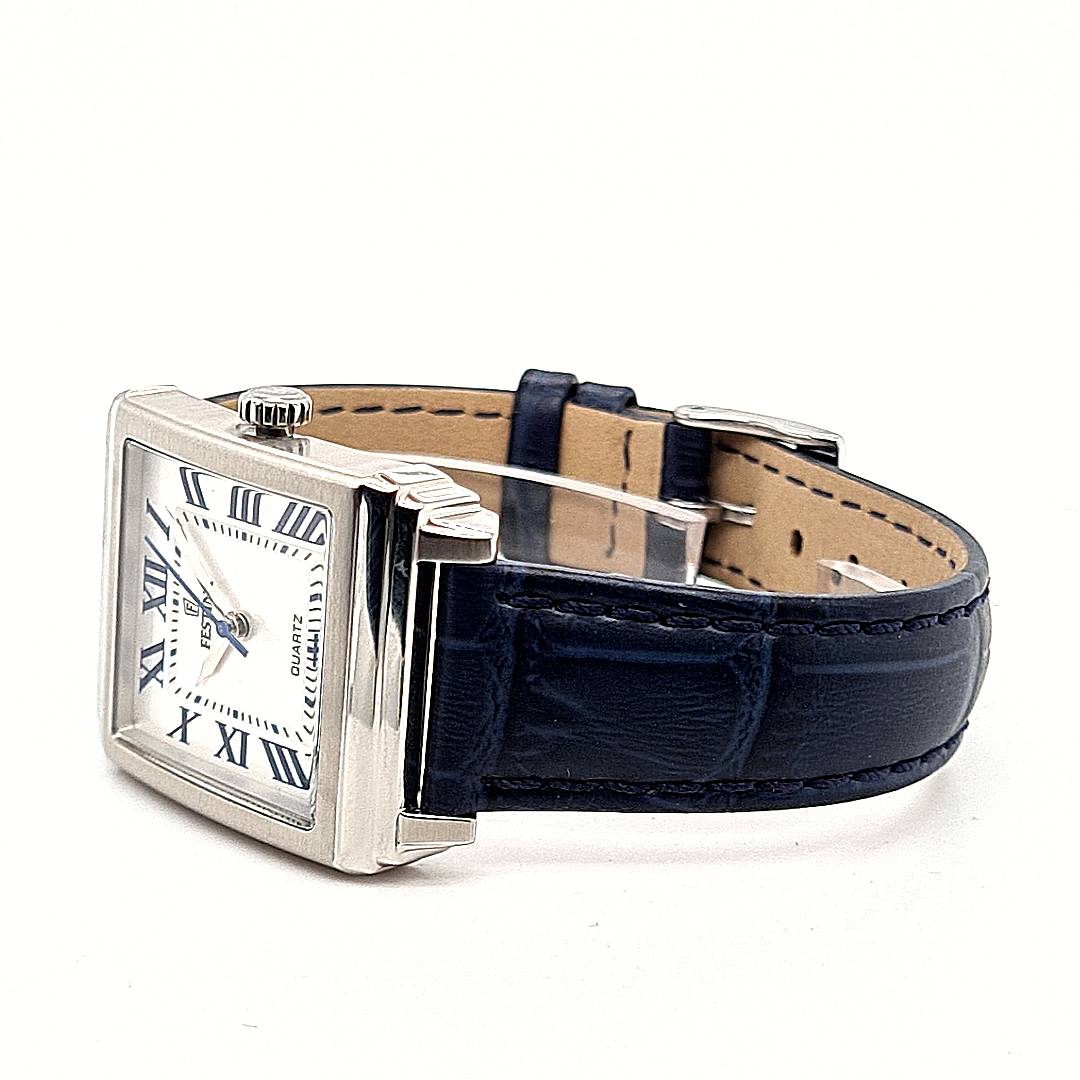 Festina Damenuhr On the Square Blau – Bild 3