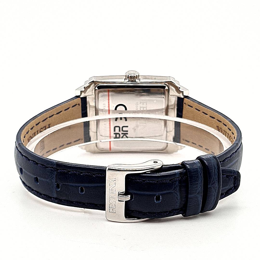 Festina Damenuhr On the Square Blau – Bild 6