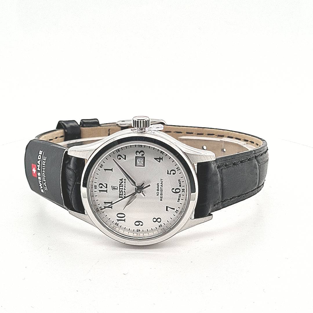 Festina Swiss Made Damenuhr arabisch – Bild 2