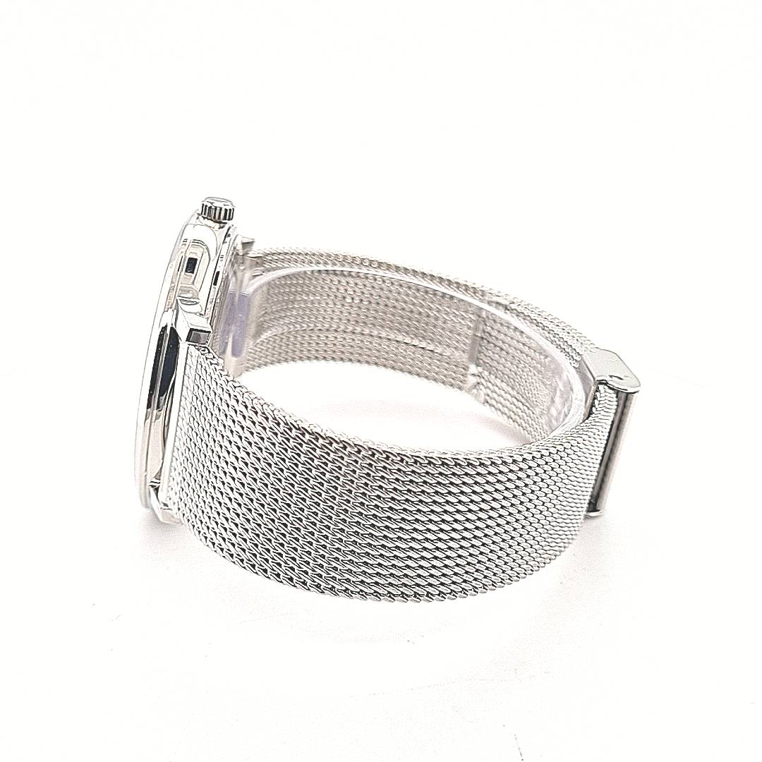 Festina Swiss Made Herrenuhr mit Milanaiseband – Bild 4