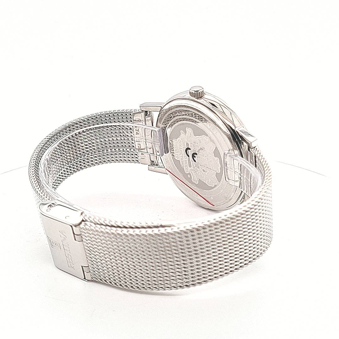 Festina Swiss Made Herrenuhr mit Milanaiseband – Bild 7