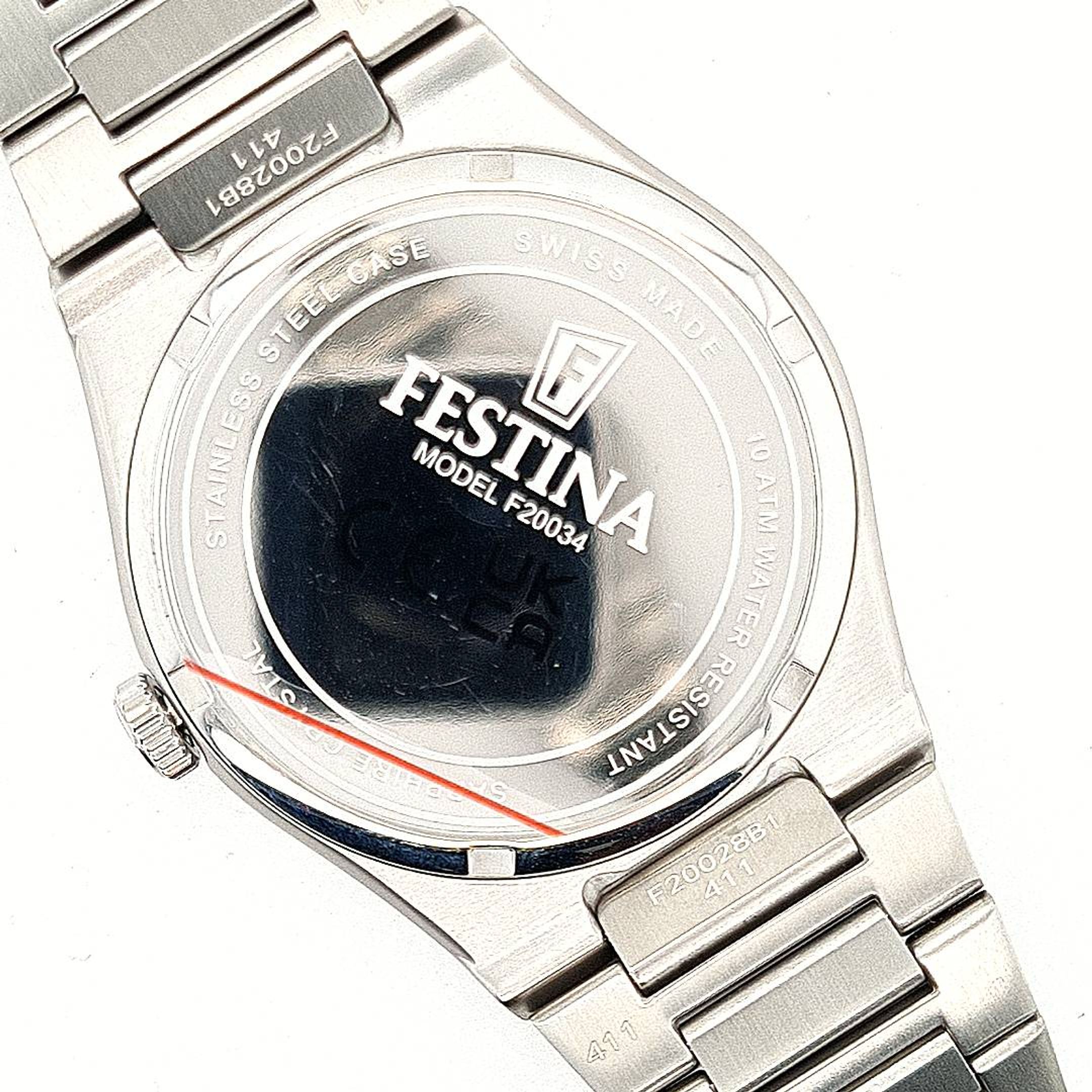 Festina Swiss Made Herrenuhr Rivé – Bild 11