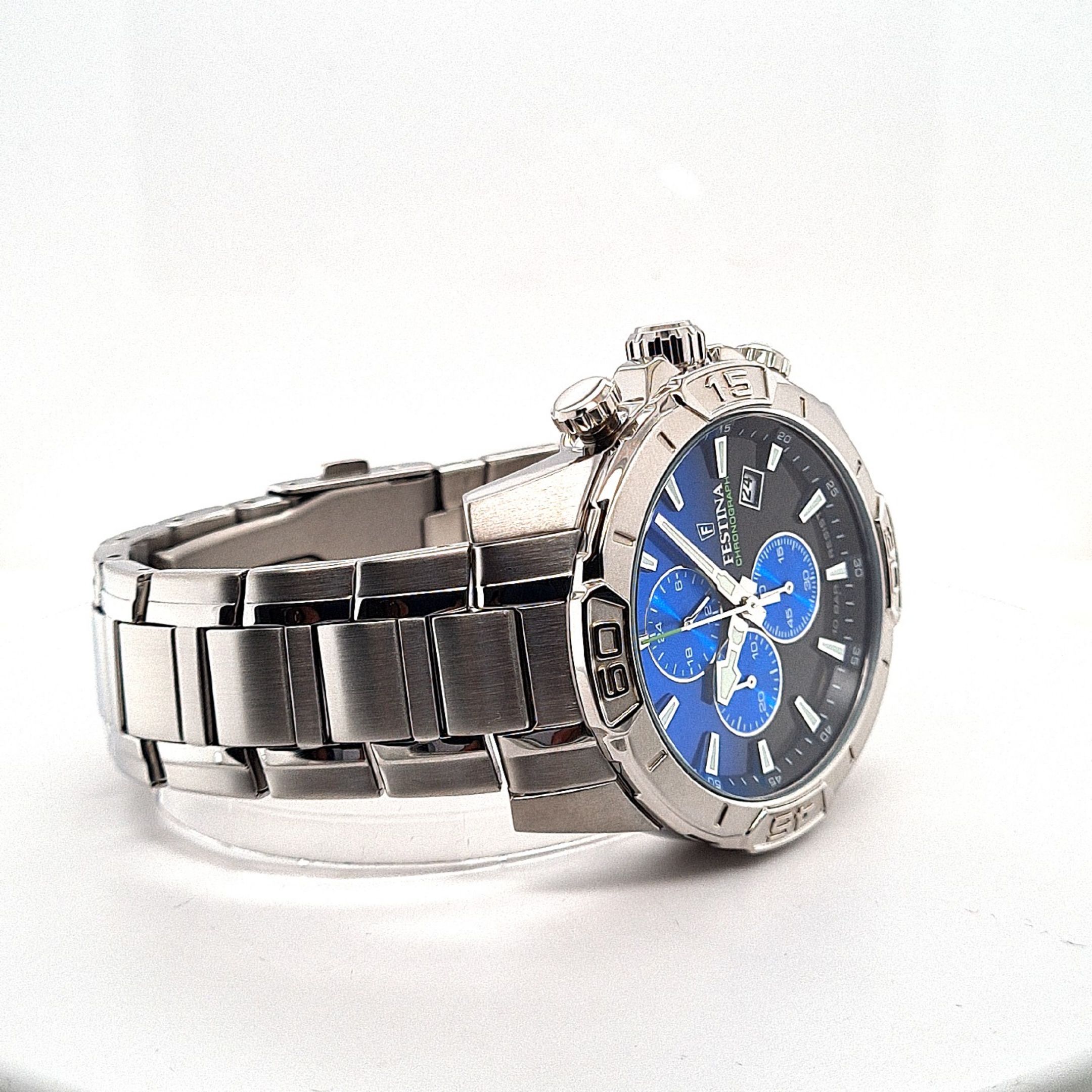 Festina Timeless Chronograph Blau – Bild 9
