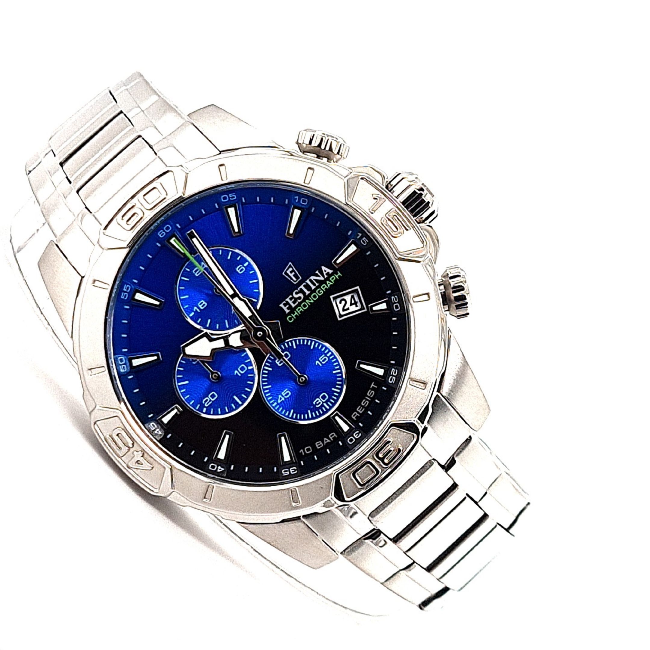 Festina Timeless Chronograph Blau