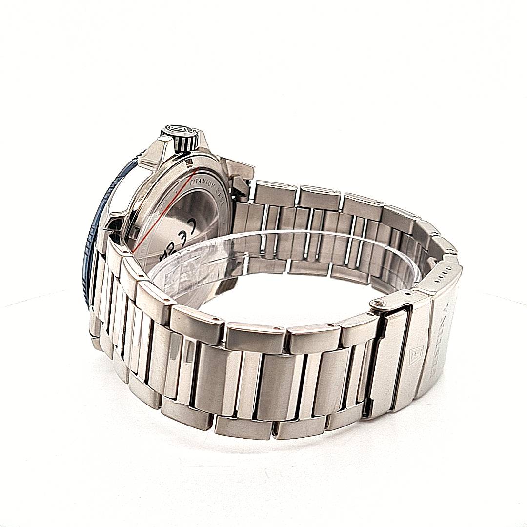 Festina Herrenuhr Titan Blau – Bild 3